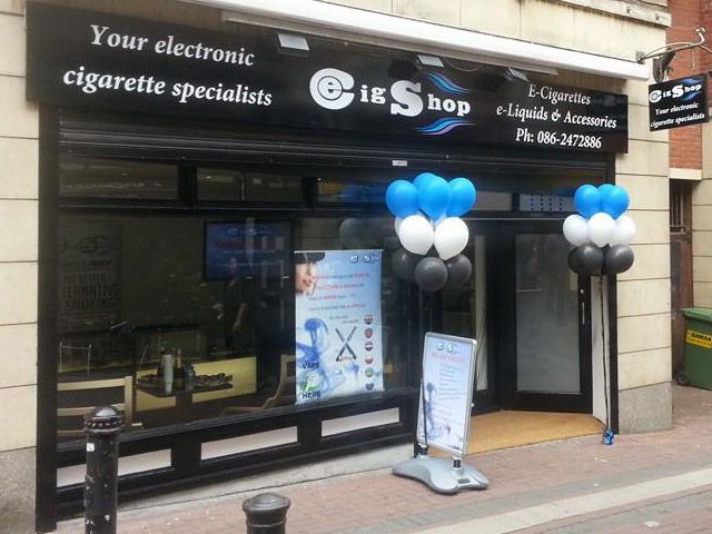 Exclusive E Cigarette Irish e Cigs promoting great local