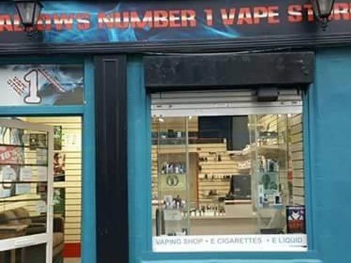 Mallows Number 1 Vape Store Irish e Cigs promoting great local